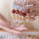 White crystal  Hand bracelet - Image 3