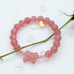 Strawberry crystal Hand bracelet - Image 4