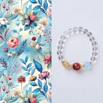 White crystal  Hand bracelet