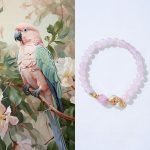 Natural crystal powder Hand bracelet