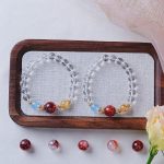 White crystal  Hand bracelet - Image 2