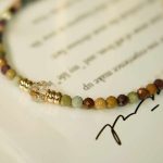 Alxa Oil-brown crystal Hand bracelet - Image 2