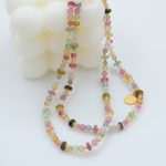 Macarons Rainbow Tourmaline Hand bracelet - Image 3