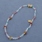 White Crystal Strawberry Crystal  Hand bracelet - Image 3