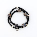 Obsidian Peter Stone Hand bracelet