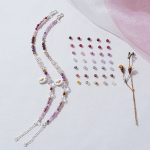 Natural colored gemstones Hand bracelet - Image 3