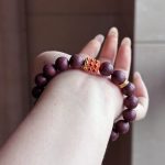 Red Obsidian Fragrant Beaded Bracelet - Image 3