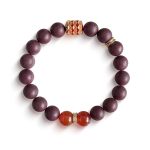 Red Obsidian Fragrant Beaded Bracelet