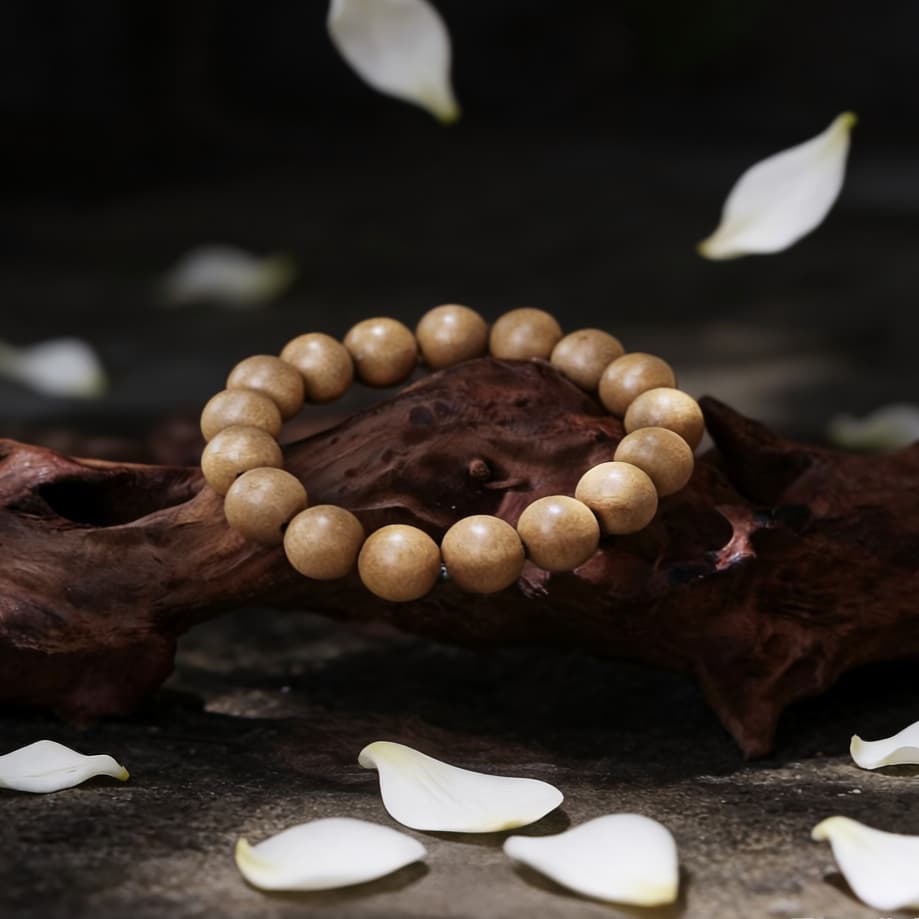 Gardenia jasminoides Clean Story Reduces Internal Heat Gardenia fragrance Aromatherapy Scented Bracelet - Image 1