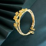 Gorgeous double-sided gold-plated bracelet - Image 2
